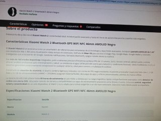 Xiaomi Watch 2 Negro