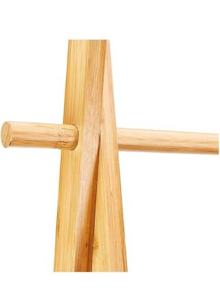 Perchero Bambú y Blanco