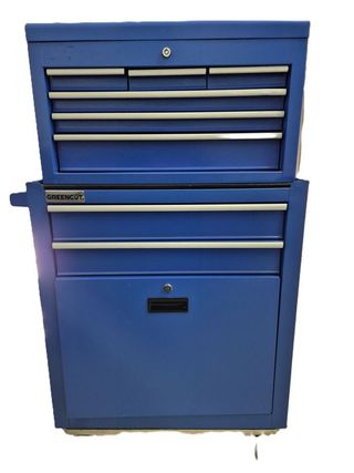Carro de herramientas Greencut azul