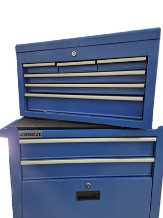 Carro de herramientas Greencut azul