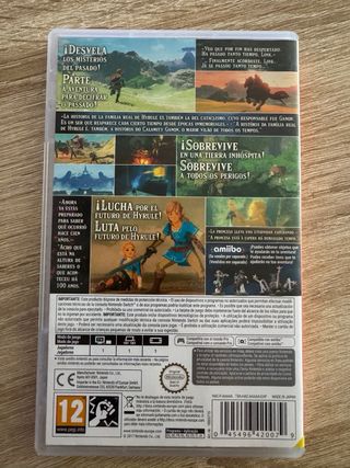Zelda Breath of the Wild Nintendo Switch