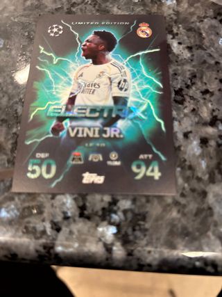 Topps Match Attax Vini Jr. Electrix PSA 10