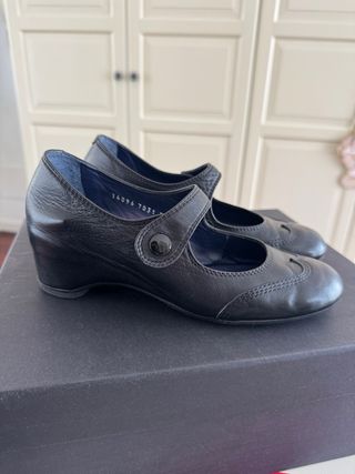 Zapatos Pons Quintana Talla 35 Negros