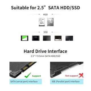 Caja Externa 2,5” SATA USB 3.0 Micro-B + USB-A OTG