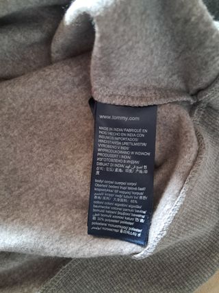 Sudadera Tommy Hilfiger niño talla 176 (16 años)