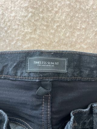 Jeans uomo ZARA Jeans Denim blu cotone TG 44