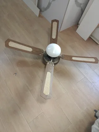 Ventilador de techo con lámpara