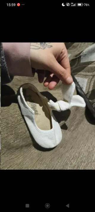 Alpargatas niña Talla 25