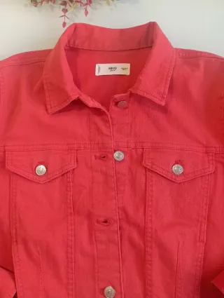 Cazadora vaquera Mango M