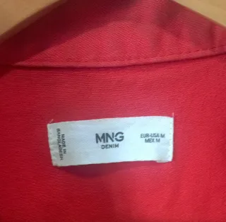 Cazadora vaquera Mango M