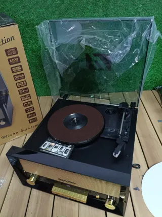 Muse MT-110 B - Sistema audio CD, radio e giradischi