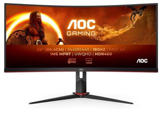 Monitor Curvo AOC Gaming 34 180Hz