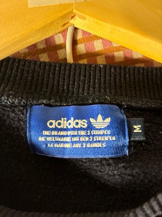 Sudadera adidas azul marino talla M