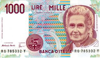 Banconote Lire Italiane da Collezione