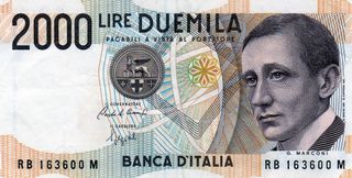 Banconote Lire Italiane da Collezione