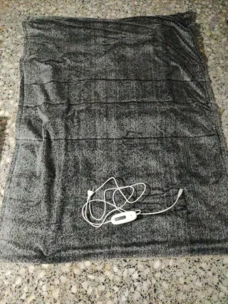 Manta Eléctrica Polar Gris