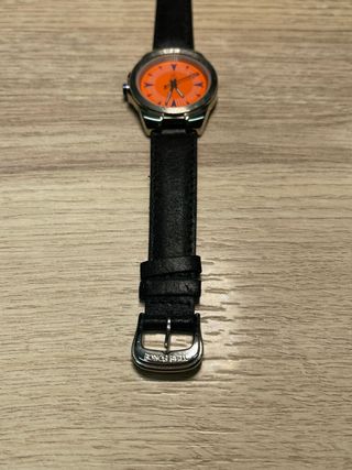 Orologio Vintage Quadrante Arancione