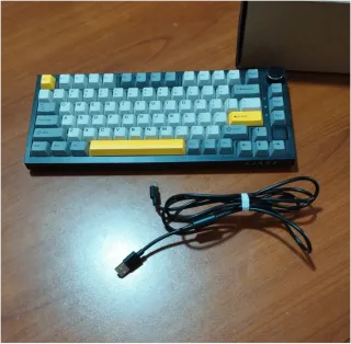 Tastiera meccanica AJAZZ grigio/giallo