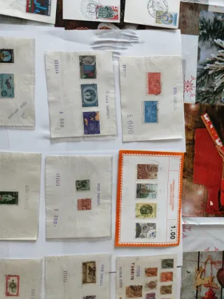 Buste con francobolli Rif 001