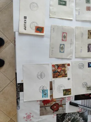 Buste con francobolli Rif 001