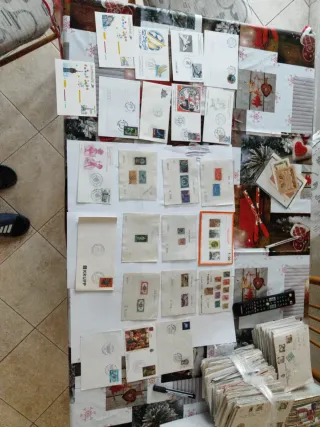 Buste con francobolli Rif 001