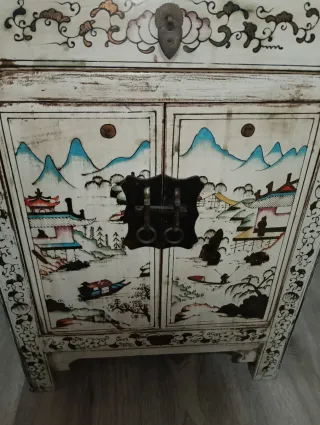 Mesitas Auxiliares Orientales Madera 40x60x32