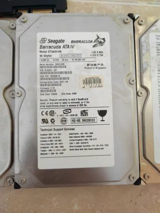 4 Discos Duros Seagate Barracuda
