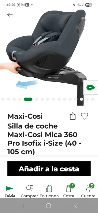 Maxi-Cosi Mica 360 Pro Isofix i-Size