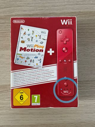 Wii Play Motion con Wii Remote Plus Rojo