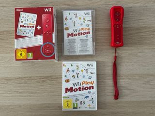 Wii Play Motion con Wii Remote Plus Rojo