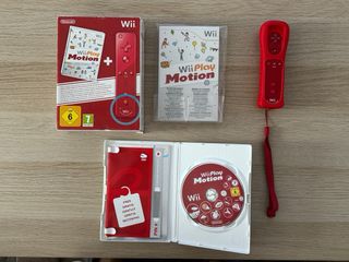 Wii Play Motion con Wii Remote Plus Rojo