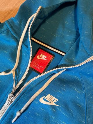 Sudadera Nike Azul con Cremallera