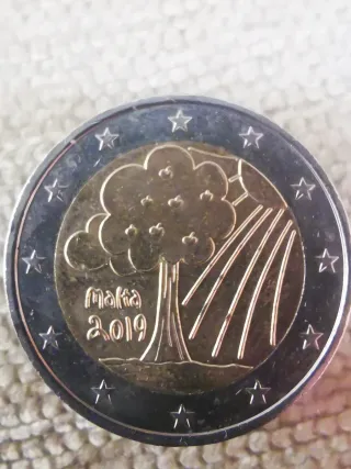 Moneda 2€ Malta Conmemorativa 2019
