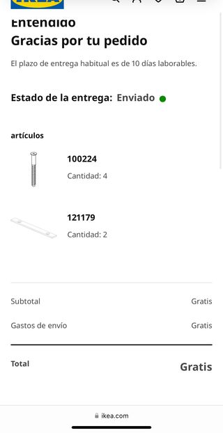 Cabecero Ikea 240cm con estantes