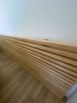 Cabecero Ikea 240cm con estantes