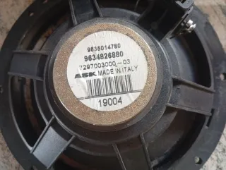 Altavoces Coche Negro y Gris