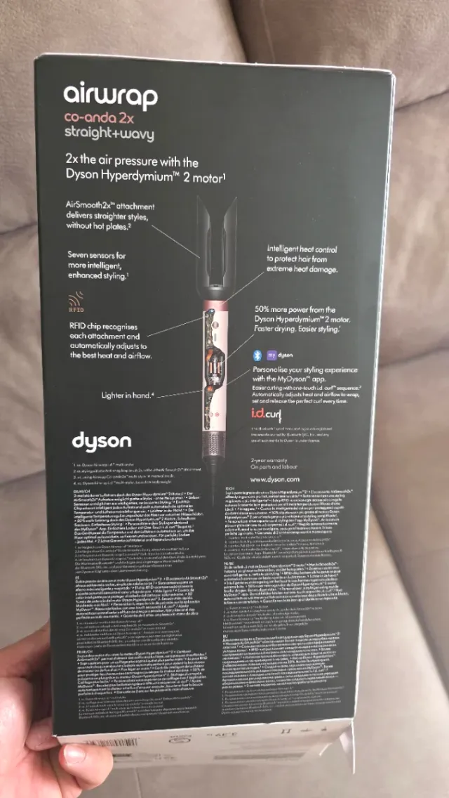 Dyson Airwrap Co-anda 2x Rosa