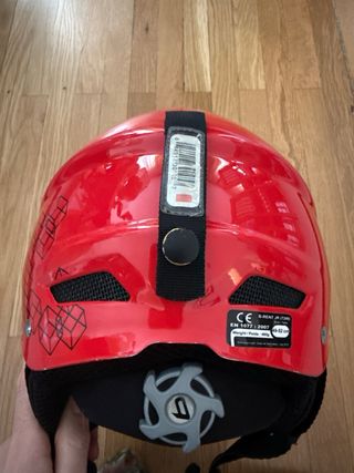 Casco de esquí infantil Bollé rojo