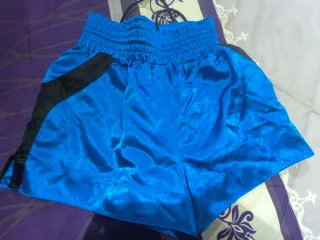 Pantalón Kick Boxing DYMIO Azul y Negro