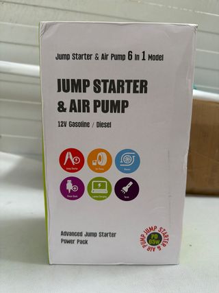 Arrancador y Bomba de Aire 6 en 1