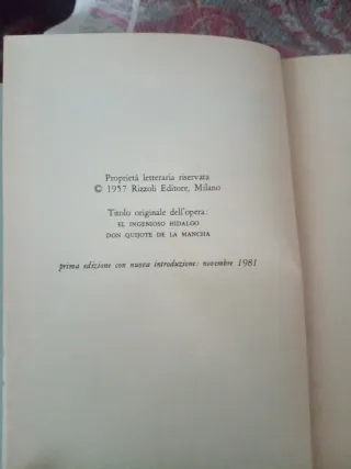 Opera "Don Chisciotte della Mancia"