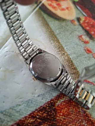 Orologio Seiko Quarzo Oro Argento misura cassa 25