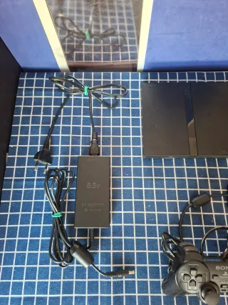 PS2 SLIM ORIGINAL COMPLETA