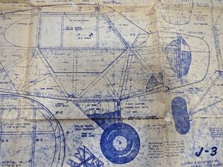 Plano Aeromodelismo Vintage Piper J-3 Cub SIG