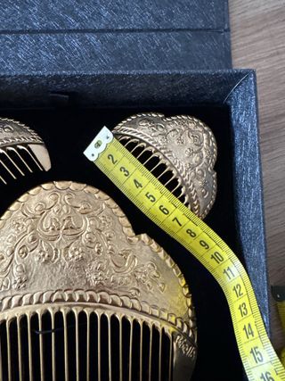 Peinetas Falleras Niña Doradas