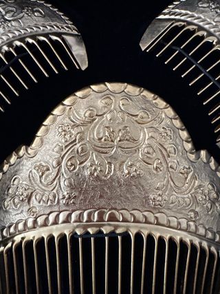 Peinetas Falleras Niña Doradas