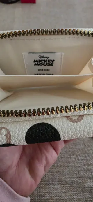 Billetero monedero Disney Mickey Mouse