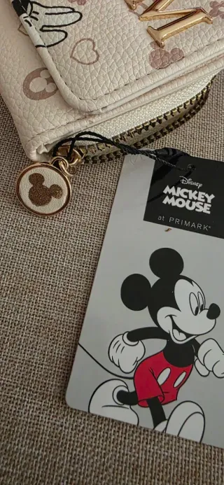 Billetero monedero Disney Mickey Mouse