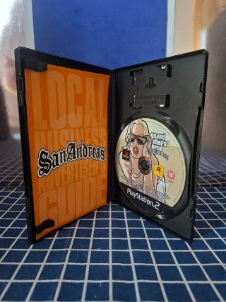 PS2 GTA SAN ANDREAS ORIGINAL COMPLETO
