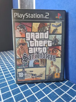 PS2 GTA SAN ANDREAS ORIGINAL COMPLETO